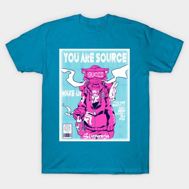 You Are Source T-Shirt by Slippyninja